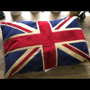 Bed, Bath, and Beyond Union Jack Throw Pillow